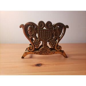 Antique souvenir Jerusalem Brass Letter Holder